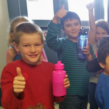 Taking Climate Leadership: St. Michael (WCDSB) students ‘Ban the Bottle and Turn on the Tap’
