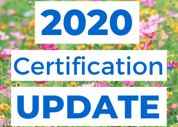 2020 Certification Update